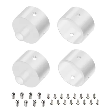 Arlight Заглушка WPH-FLEX-D22-360deg WHITE ALU с отверстием Металл 049941