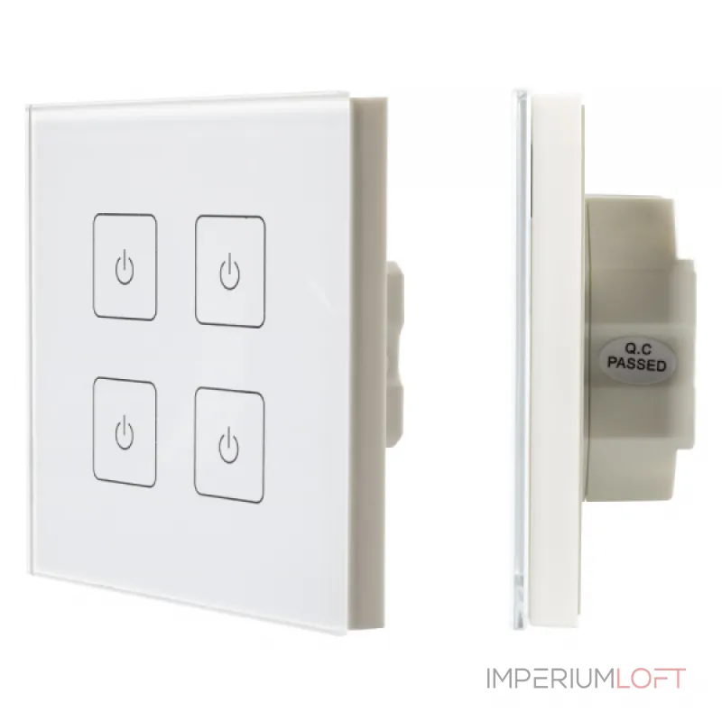 Arlight INTELLIGENT ARLIGHT Сенсорная панель DALI-901-11-ADDR-DIM-DT6-IN White BUS IARL IP20 037192