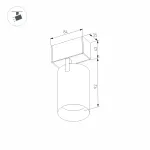 Arlight Светильник MAG-SPOT-45-R85-7Вт Day4000 BK 24 deg 24В DALI IP20 046587