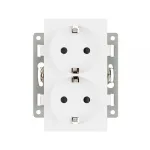 Механизм электрической розетки SCT-MEUD-PL-WH 250В 16A Arlight 043764