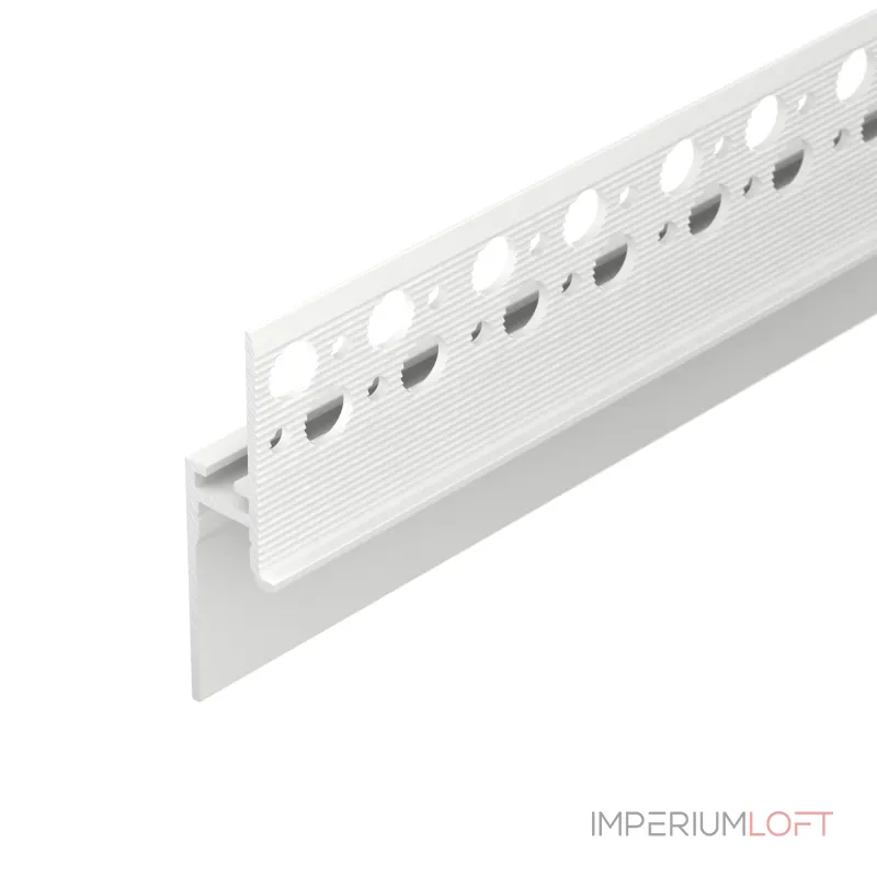Профиль PLINTUS-FANTOM-H20-2000 WHITE Arlight Алюминий 043660