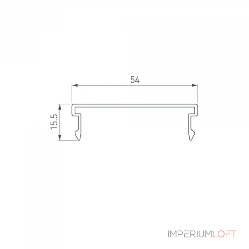 Arlight Экран SL-LINIA55-FANTOM-2000 Frost 027294