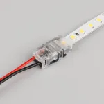 Arlight Коннектор HIP-MONO-8mm-2pin-STW-HD Лента-Провод 042070