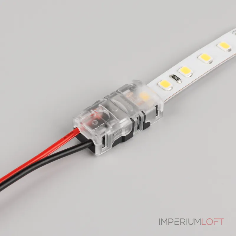 Arlight Коннектор HIP-MONO-8mm-2pin-STW-HD Лента-Провод 042070 Arlight Коннектор HIP-MONO-8mm-2pin-STW-HD Лента-Провод 042070