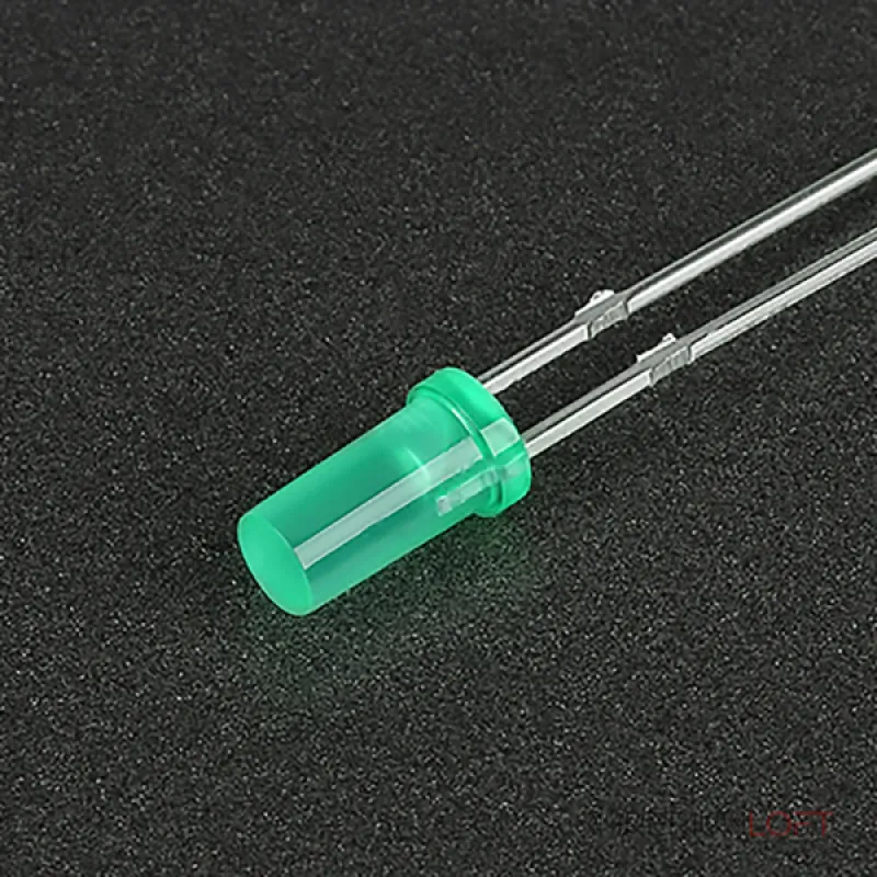 Arlight Светодиод ARL-3033PGD-450mcd 3мм цилиндр 005492
