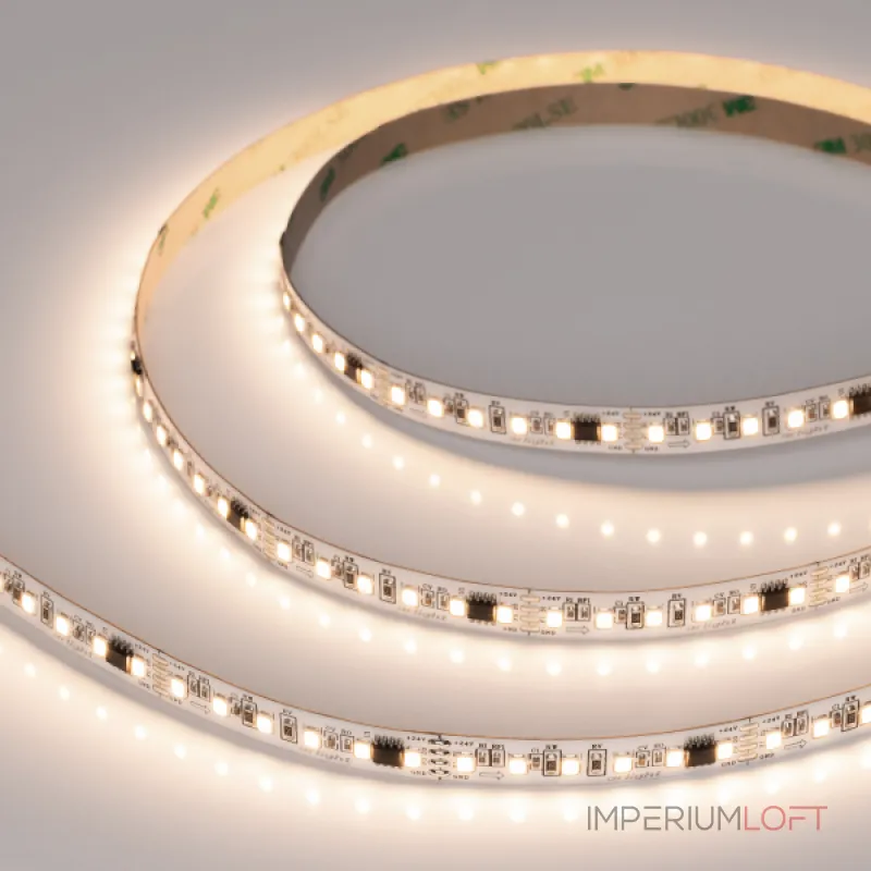 Arlight Лента SPI-A120-10mm 24В Warm3000-PX6-BPT 11 В/м IP20 2835 5м 049436