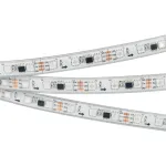 Arlight Лента герметичная SPI-PFS-B60-12mm 12В RGB-PX3 14.4В/м IP67 5060 5м Закрытый IP67 026155(3)