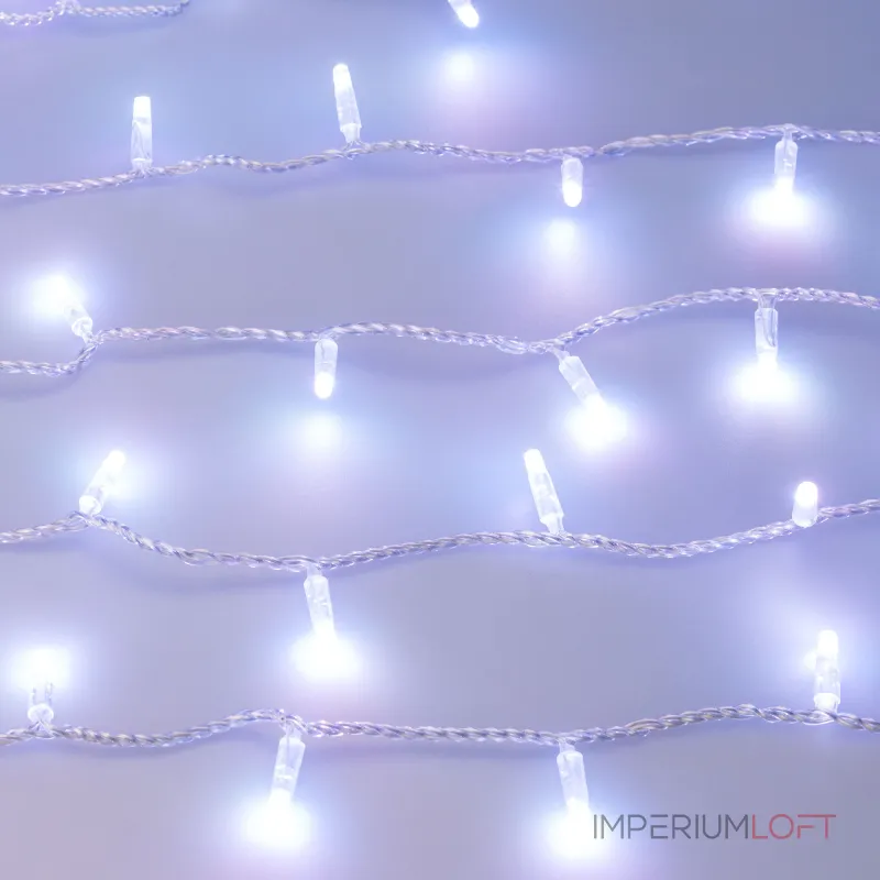 Arlight Светодиодная гирлянда ARD-STRING-CLASSIC-10000-CLEAR-100LED-LIVE RGB-DMX 24В 10Вт Ardecoled IP65 031740