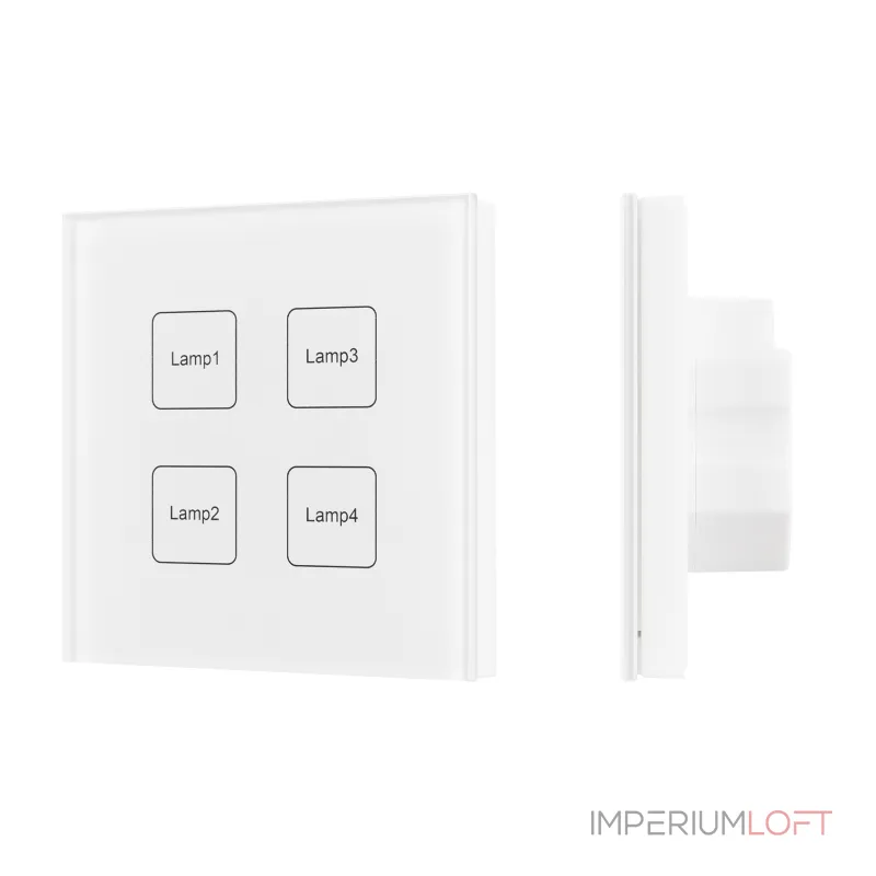 Arlight INTELLIGENT ARLIGHT Сенсорная панель DALI-901-11-ADDR-DIM-DT6-IN White BUS IARL IP20 037192