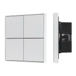Arlight INTELLIGENT ARLIGHT Кнопочная панель KNX-304-23-IN White BUS Frame IARL IP20 038401