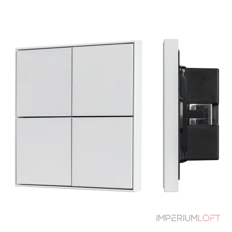 Arlight INTELLIGENT ARLIGHT Кнопочная панель KNX-304-23-IN White BUS Frame IARL IP20 038401 Arlight INTELLIGENT ARLIGHT Кнопочная панель KNX-304-23-IN White BUS Frame IARL IP20 038401