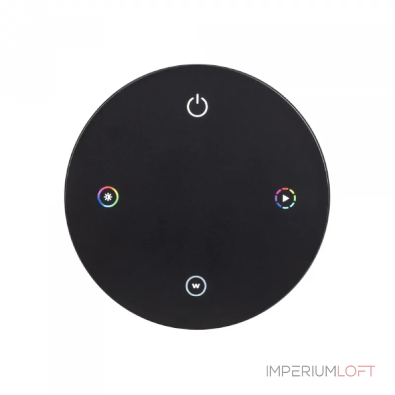 Arlight INTELLIGENT Пульт SMART-801-22-1G-RGBW Black 3В Magnet 2.4G IP20 046479 Arlight INTELLIGENT Пульт SMART-801-22-1G-RGBW Black 3В Magnet 2.4G IP20 046479
