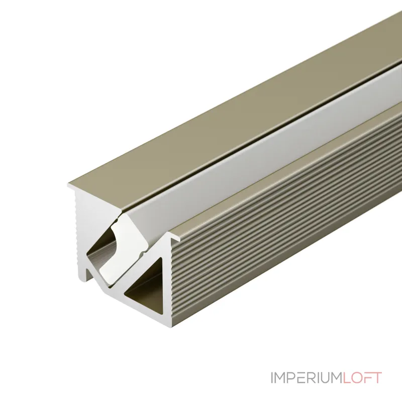 Arlight Профиль SL-BEVEL-H10-F14-2000 ANOD СHAMPAGNE Алюминий 038200 Arlight Профиль SL-BEVEL-H10-F14-2000 ANOD СHAMPAGNE Алюминий 038200