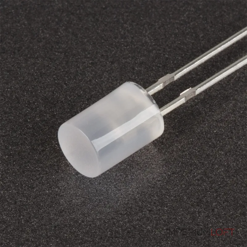 Arlight Светодиод ARL-5923PGW-1.2cd 5мм цилиндр 004679