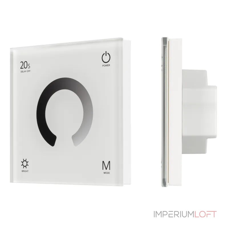 Arlight Панель SMART-P4-DIM-G-IN White 12-24В 4x3A Sens 2.4G IP20 034774 Arlight Панель SMART-P4-DIM-G-IN White 12-24В 4x3A Sens 2.4G IP20 034774