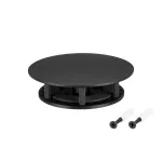 Крепление MOONLIGHT-BASE-ROUND-D25-S Black Arlight Металл 046066