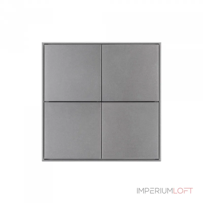 Arlight INTELLIGENT ARLIGHT Кнопочная панель KNX-304-23-IN Grey BUS Frame IARL IP20 038402 Arlight INTELLIGENT ARLIGHT Кнопочная панель KNX-304-23-IN Grey BUS Frame IARL IP20 038402