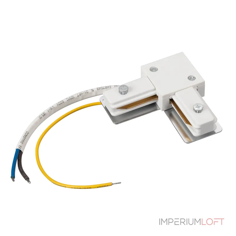 Arlight Коннектор угловой с питанием LGD-2TR-CON-L-POWER-WH C IP20 040228 Arlight Коннектор угловой с питанием LGD-2TR-CON-L-POWER-WH C IP20 040228