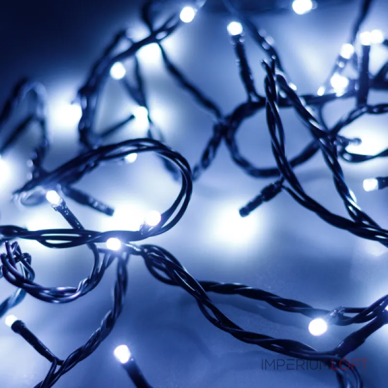 Arlight Светодиодная гирлянда ARD-STRING-HOME-5000-GREEN-50LED-FLASH WHITE 230В 3.5Вт Ardecoled IP20 025767