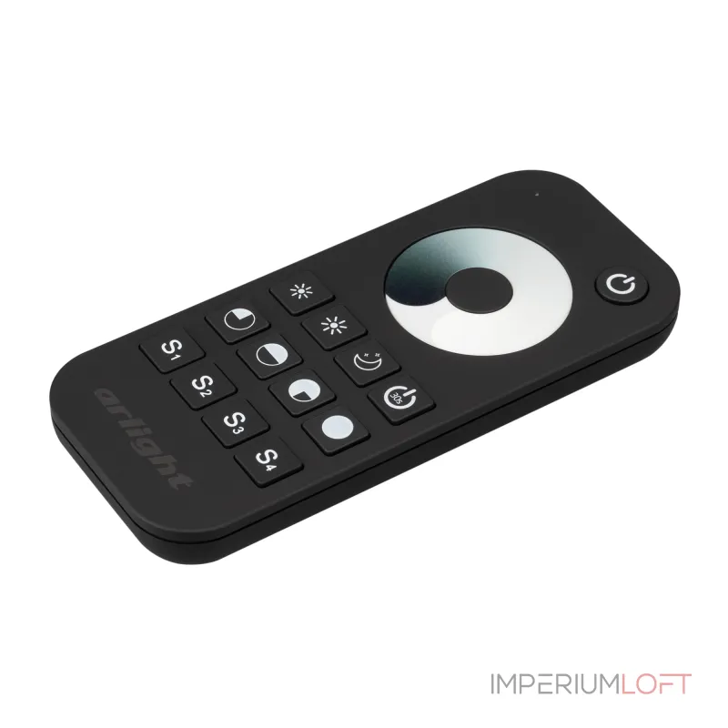 Arlight Пульт SMART-R24-DIM Black 1 зона 2.4G IP20 031934 Arlight Пульт SMART-R24-DIM Black 1 зона 2.4G IP20 031934