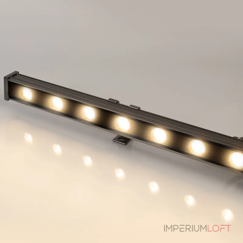 Линейный прожектор AR-LINE-1000-18Вт Warm3000 GR 15x60 deg 230В Arlight IP65 041730