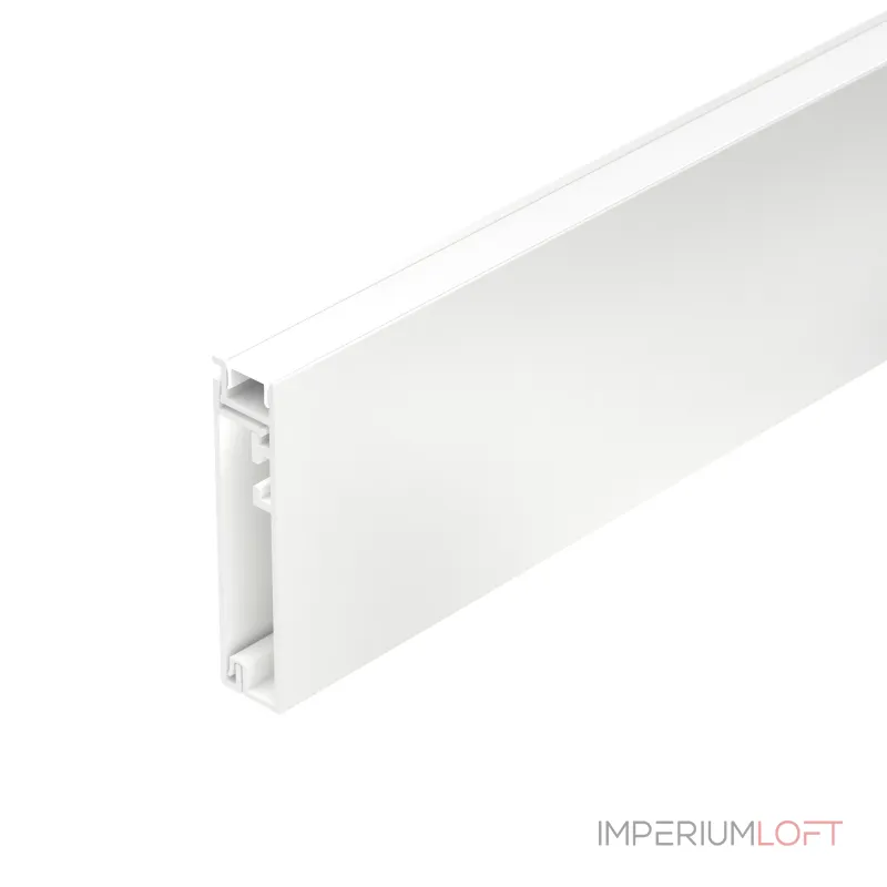 Профиль PLINTUS-H55-2000 WHITE Arlight Алюминий 045445