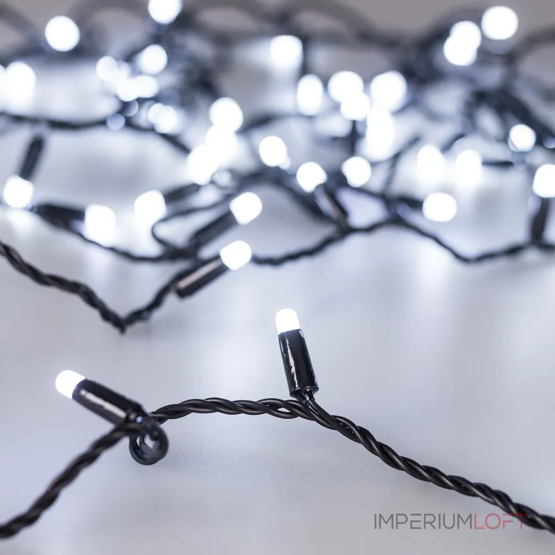 Arlight Светодиодная гирлянда ARD-STRING-CLASSIC-1000-BLACK-100LED-MILK-PULSE White 230В 7Вт Ardecoled IP65 031652 Arlight Светодиодная гирлянда ARD-STRING-CLASSIC-1000-BLACK-100LED-MILK-PULSE White 230В 7Вт Ardecoled IP65 031652