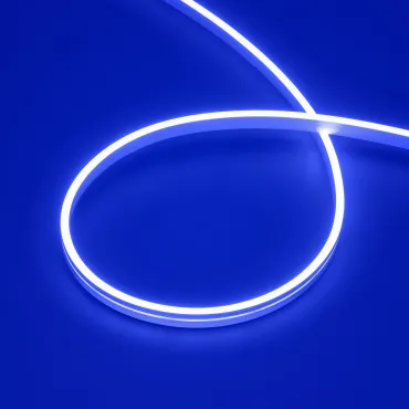 Arlight Лента герметичная MOONLIGHT-SIDE-A168-4x10mm 24В Blue 7.2 В/м IP65 5м Силикон 038314