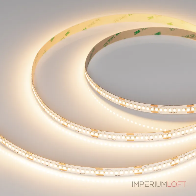 Arlight Лента UL-A240-10mm 24В Warm3000 19 В/м IP20 5м 7 лет 048128