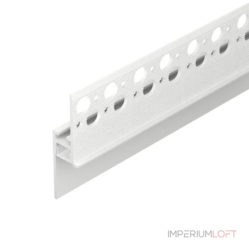 Профиль PLINTUS-FANTOM-H20-2000 WHITE Arlight Алюминий 043660