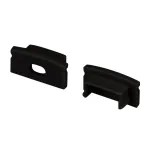 Arlight Заглушка LINE-1708 BLACK с отверстием 040315