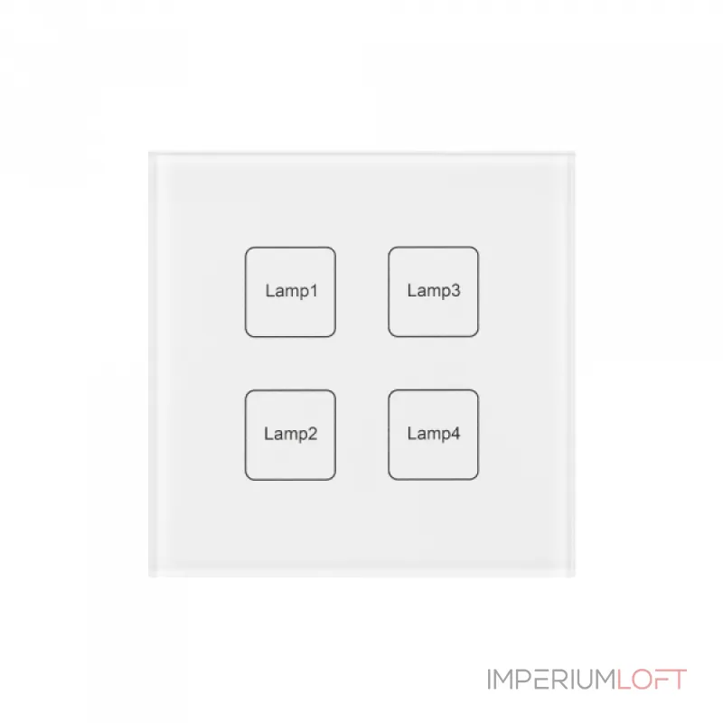Arlight INTELLIGENT ARLIGHT Сенсорная панель DALI-901-11-ADDR-DIM-DT6-IN White BUS IARL IP20 037192