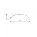 Arlight Экран SL-KANT-H30-3000 ROUND OPAL Arlight 046183