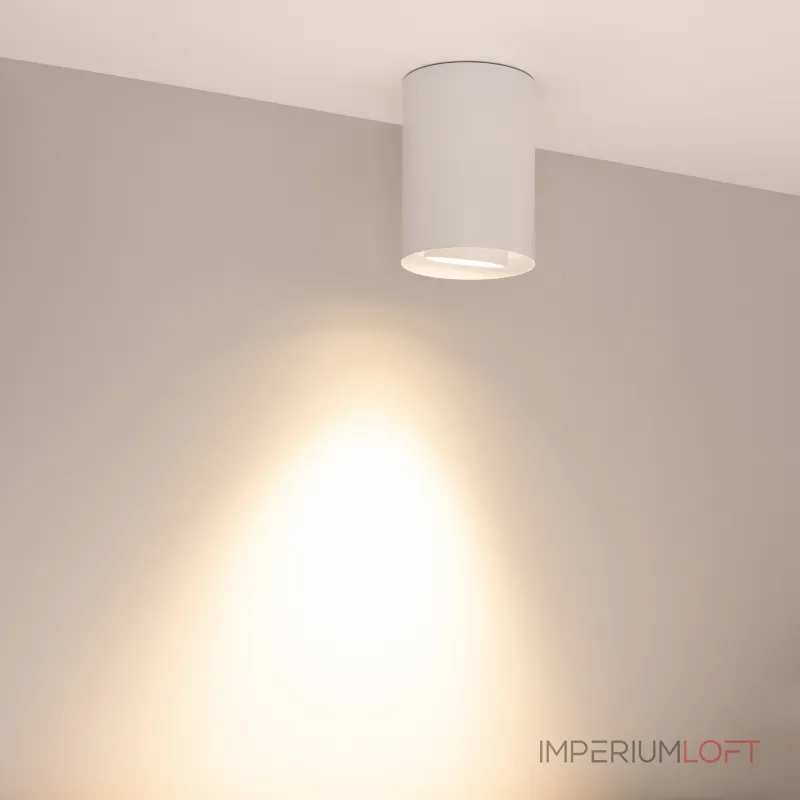 Arlight Светильник SP-FOCUS-R86-10Вт Warm3000 WH 50 deg 230В IP54 054871