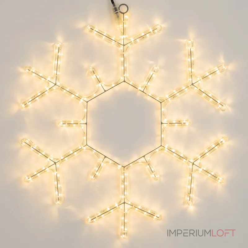 Arlight Фигура ARD-SNOWFLAKE-M5-600x600-360LED Warm 230В 20Вт Ardecoled IP65 034253