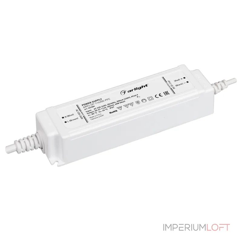 Arlight Блок питания ARPJ-SP-114350-PFC 40Вт 57-114В 0.35A IP67 037889
