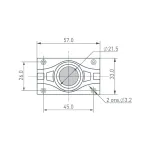 Arlight Модуль герметичный ARL-ORION-S30-12В White 15x55 deg 3535 1 LED Закрытый 026538