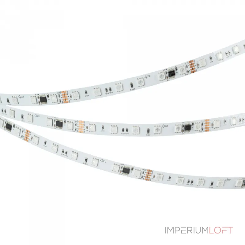 Arlight Лента DMX-B60-10mm 24В RGB-PX6 14 В/м IP20 5060 5м 039183