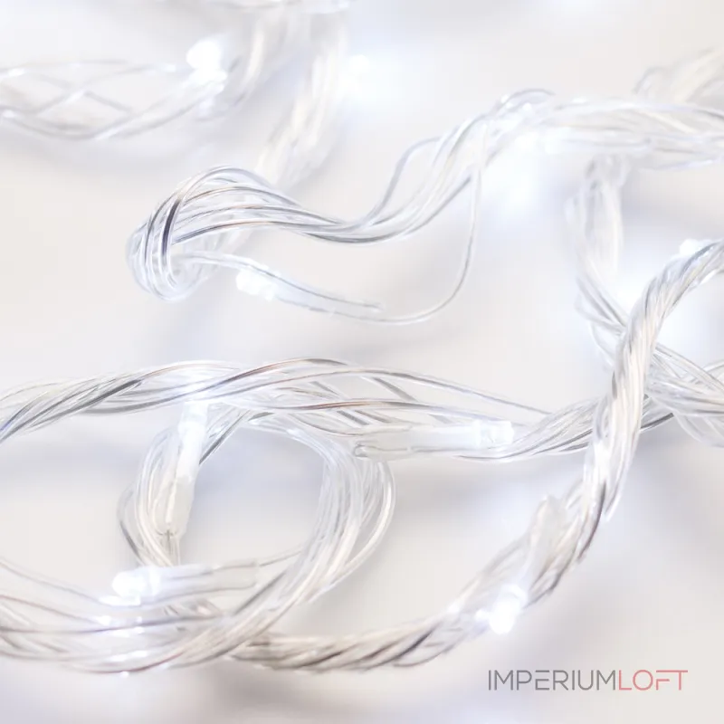 Arlight Светодиодная гирлянда ARD-STRING-HOME-10000-CLEAR-99LED-RUN WHITE 230В 10.5Вт Ardecoled IP20 025915