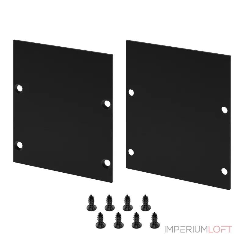Заглушка LINE-6070 BLACK Arlight Металл 046408
