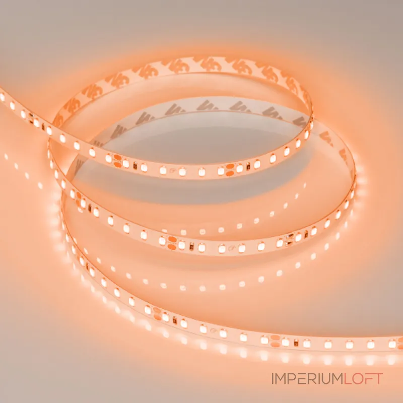 Arlight Лента RT-A120-8mm 24В Orange 9.6 В/м IP20 2835 5м 015896(2)