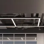 Arlight Профиль LINE-6070-3000 ANOD BLACK Алюминий 047506