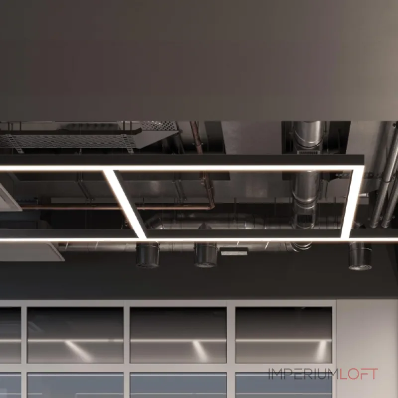 Arlight Профиль LINE-6070-3000 ANOD BLACK Алюминий 047506