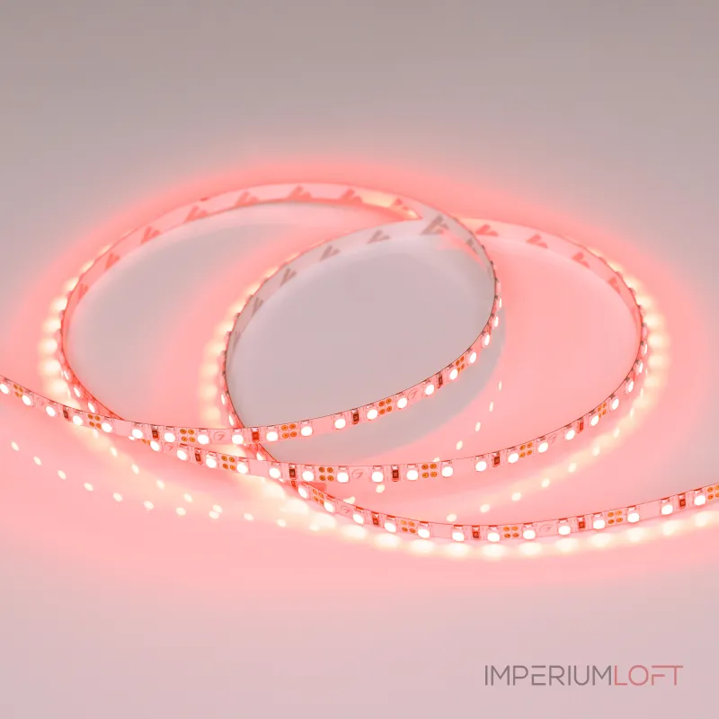 Arlight Лента RT-A120-5mm 12В Red 9.6 В/м IP20 2835 5м 9.6 Вт/м IP20 015001(2)