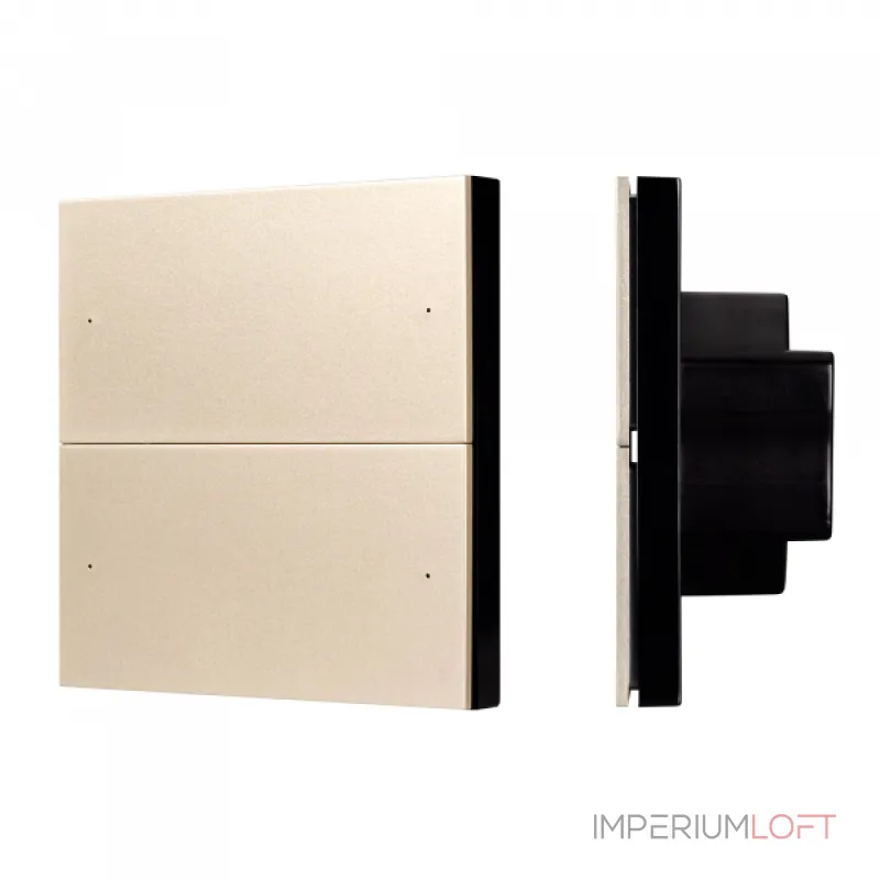 Arlight INTELLIGENT ARLIGHT Кнопочная панель SMART-DMX512-801-22-4G-4SC-DIM-IN Gold 230В 2.4G IARL IP20 039313
