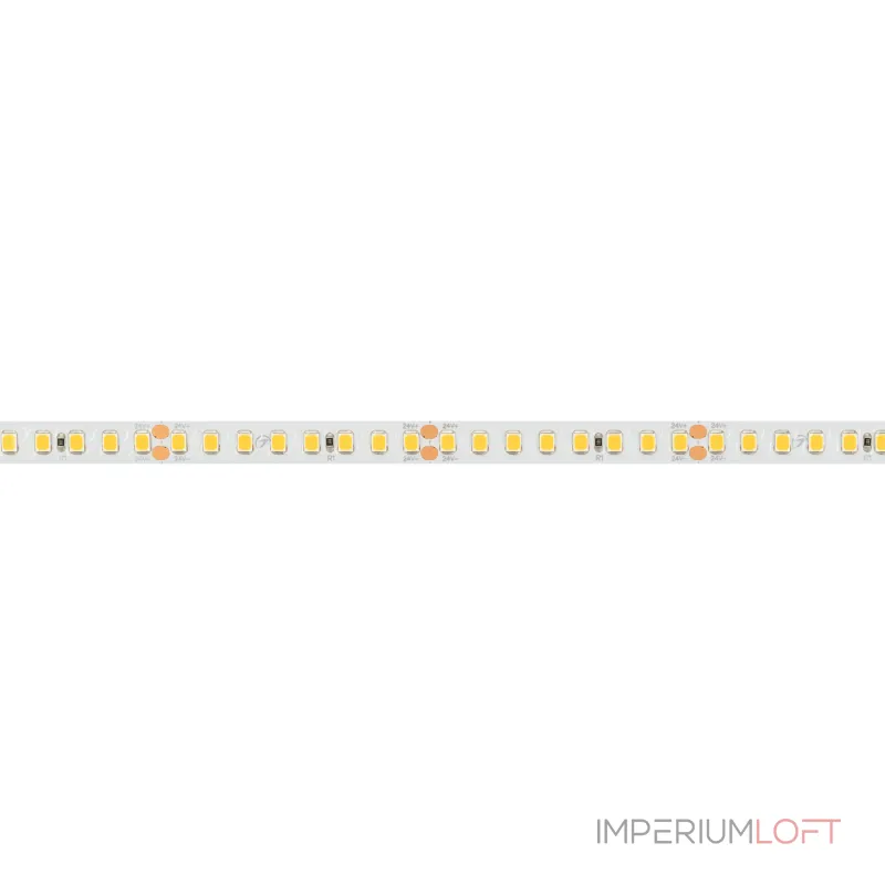 Лента RT-A160-8mm 24В Warm2400 12 В/м IP20 2835 5м Arlight высок.эфф.150 лм/Вт 028561(2)