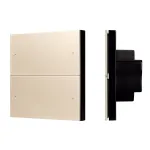 Arlight INTELLIGENT ARLIGHT Кнопочная панель SMART-DMX512-801-22-4G-4SC-DIM-IN Gold 230В 2.4G IARL IP20 039313