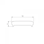 Arlight Экран FLOOR18-H15-3000 BLACK 045680