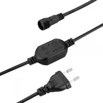 Arlight Шнур питания ARD-ICICLE-CLASSIC-1.5M Black 230В 1.6A Ardecoled 044774