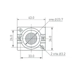 Arlight Модуль герметичный ARL-ORION-S15-12В Cool 15x55 deg 3030 1 LED Закрытый 026536
